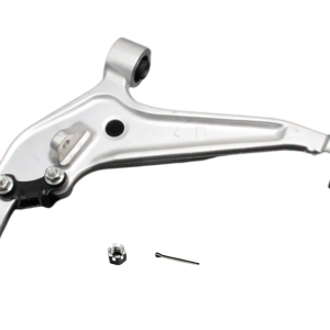 Front Left Aluminum Lower Control Arm Assembly with Ball Joint, Bushings, Nut & Cotter Pin