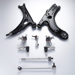Steel Control Arm With Tie Rod End Stabilizer Link Kit